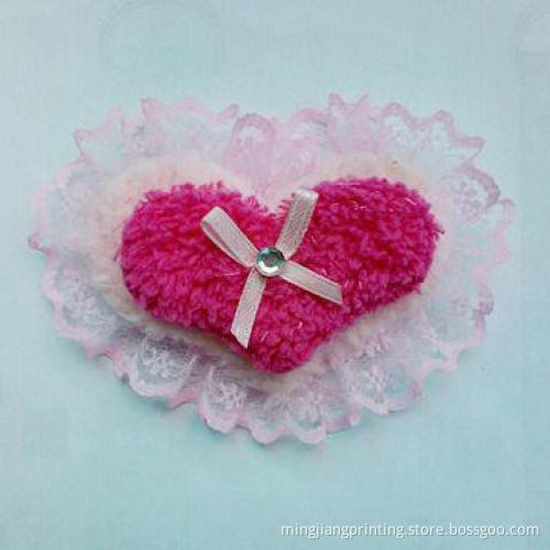 Ribbon Bow Combined with Velvet and Lace